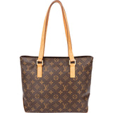 Louis Vuitton Monogram Canvas Cabas Piano Shoulder Bag