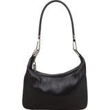 Gucci Black Leather GG Small Shoulder Bag