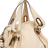 Chloé Pebbled Leather Paraty Handbag