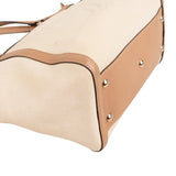 Gucci Perforated Leather Canvas Soho GG Tote Handbag