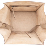 Céline Taupe Grained Leather Phantom Handbag