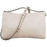 Valentino Garavani Grained Calfskin Rockstud Double Flap Crossbody Bag