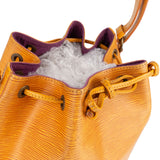 Louis Vuitton Yellow Epi Leather Sac Noé Petit Shoulder Bag