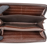 Gucci Monogram GG Canvas Zip Around Wallet