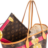 Louis Vuitton Monogram Limited Edition Summer Trunks Neverfull MM Shoulder Bag