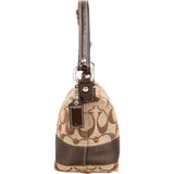 Coach Monogram Signature Demi Pouch Handbag