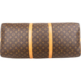 Louis Vuitton Monogram Canvas Keepall 60 Bandoulière Travel Bag