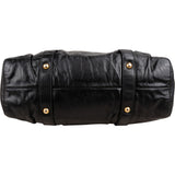 Miu Miu Vitello Lux Gathered Handbag
