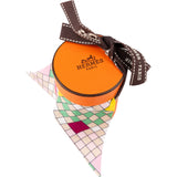 Hermès Colliers De Chiense Re Rose Silk Twilly Tuch Scarf