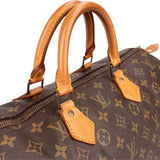 Louis Vuitton Monogram Canvas Speedy 40 Handbag