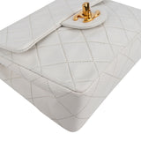 Chanel Quilted Lambskin Small 24K Gold Single Flap Crossbody Bag