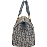Christian Dior Oblique Trotter Monogram Boston 25 Handbag
