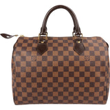 Louis Vuitton Monogram Damier Ebene Speedy 30 Handbag
