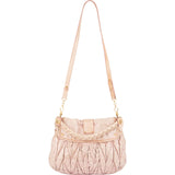 Miu Miu Matelassé Vitello Lux Leather Coffer City Handbag