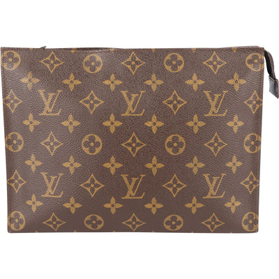 Louis Vuitton Monogram Canvas Poche Toilette 25 Clutch