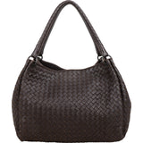 Bottega Veneta Intrecciato Leather Campana Shoulder Bag