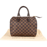 Louis Vuitton Monogram Damier Ebene Speedy 25 Handbag