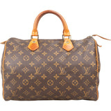 Louis Vuitton Monogram Canvas Speedy 30 Handbag