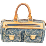 Louis Vuitton Monogram Denim Neo Speedy 30 Handbag