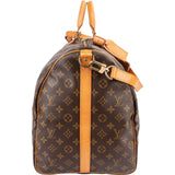 Louis Vuitton Monogram Canvas Keepall 60 Bandoulière Travel Bag