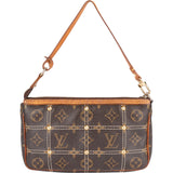 Louis Vuitton Monogram Canvas Limited Riveting Pochette Accessoires Handbag