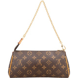 Louis Vuitton Monogram Canvas Eva Pochette Accessoires Shoulder Bag