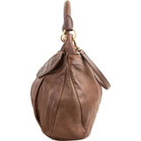 Miu Miu Vitello Daino Leather Coffer Hobo Shoulder Bag