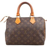Louis Vuitton Monogram Canvas Speedy 25 Handbag