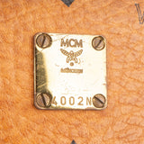 MCM Monogram Visetos Boston Handbag
