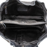 Coach Pebbled Leather Zoe Carryall Shoulder Bag