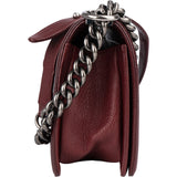 Chanel Quilted Calfskin Medium Boy Single Flap Crossbody Bag