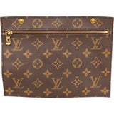 Louis Vuitton Canvas Monogram Randonnee Clip Clutch