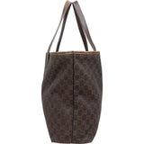 Gucci Monogram GG Cotton Tote Shoulder Bag