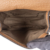 Chloé Grained Calfskin Mini Marcie Saddle Crossbody Bag