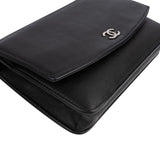 Chanel Caviar Leather CC Wallet on Chain Crossbody Bag