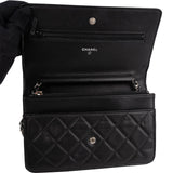 Chanel Quilted Lambskin Wallet on Chain Crossbody Bag