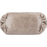 Chanel Glazed Quilted Lambskin Portobello Tote Shoulder Handbag