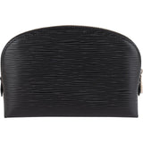 Louis Vuitton Noir Epi Leather Pochette Cosmétique PM Pouch