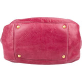 Miu Miu Pink Vitello Lux Leather Bow Handbag