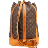 Louis Vuitton Monogram Canvas Randonnee GM Backpack Shoulder Bag