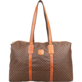 Celine Macadam Monogram Canvas Boston 50 Travel Bag