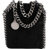 Stella McCartney Shaggy Falabella Fold Over Micro Tote Crossbody Handbag