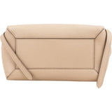 Celine Beige Grained Calfskin Belt Handbag