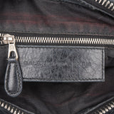 Balenciaga Black Leather City Bag Handbag
