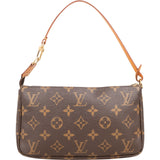 Louis Vuitton Monogram Canvas Pochette Accessoires Handbag