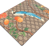 Gucci Monogram GG Supreme Floral Birds Canvas Tian Clutch