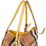 Burberry Nova-Check Monogram Haymarket Hobo Shoulder Bag