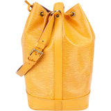 Louis Vuitton Yellow Epi Leather Sac Noé Grande Shoulder Bag