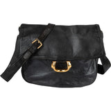 Loewe Leather Vintage D-Ring Flap Crossbody Bag