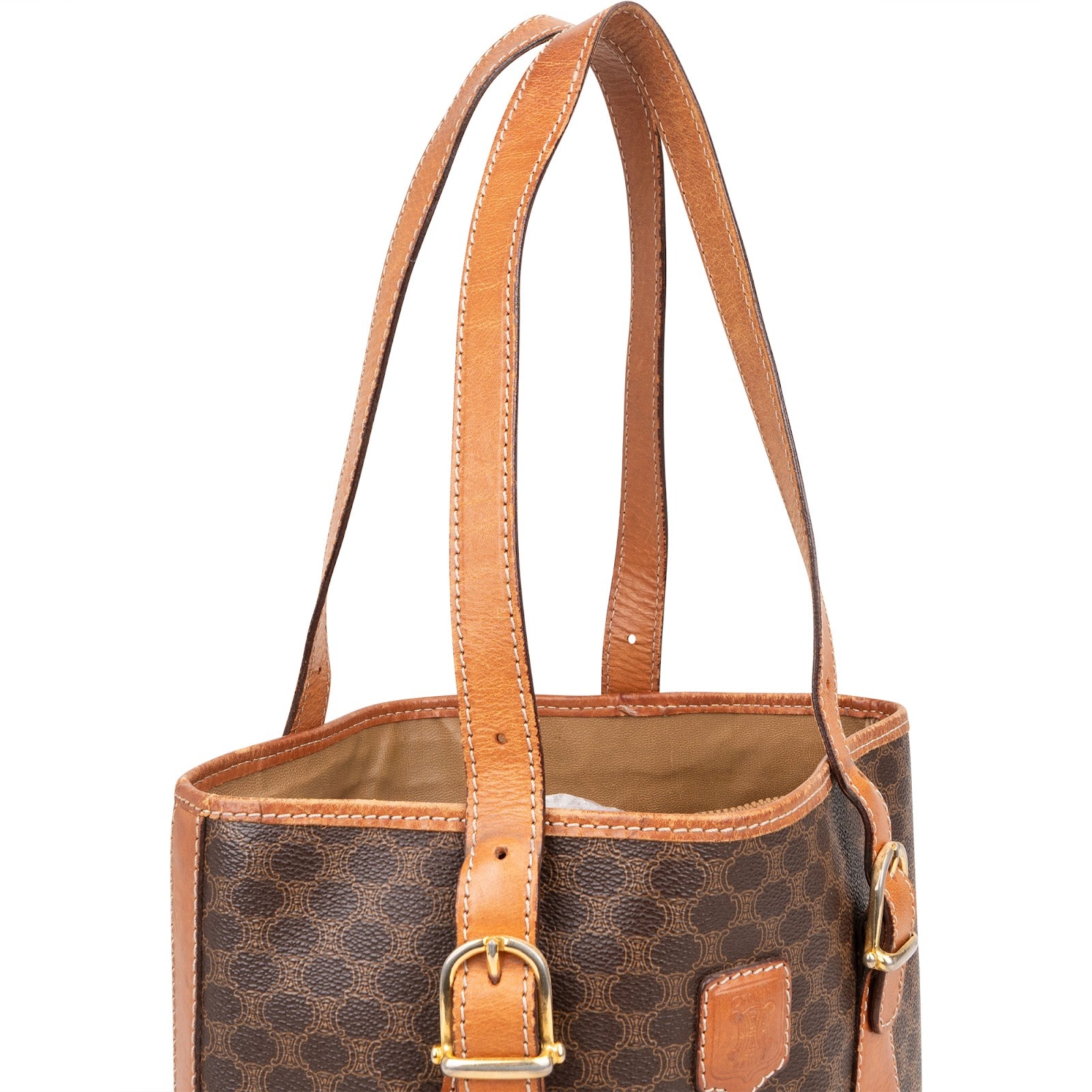 Celine Macadam Monogram Shoulder Bag - vintageandkickz